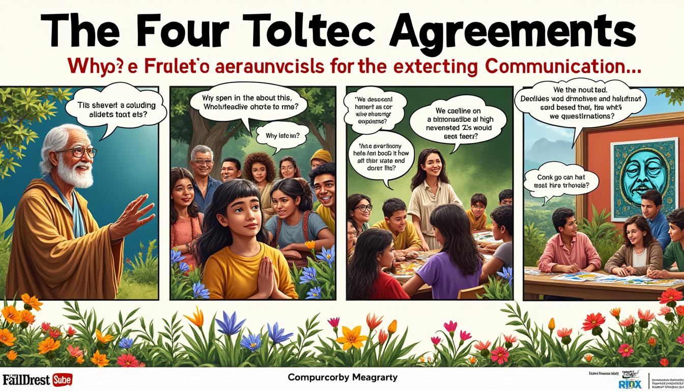 découvrez les 4 accords toltèques essentiels à appliquer pour améliorer votre communication et cultiver des relations harmonieuses au quotidien. astuces simples pour transformer vos échanges !