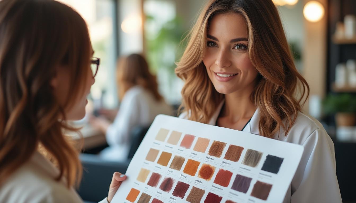 découvrez comment choisir la couleur de cheveux parfaite grâce à la colorimétrie capillaire pour mettre en valeur votre teint et révéler toute votre beauté.