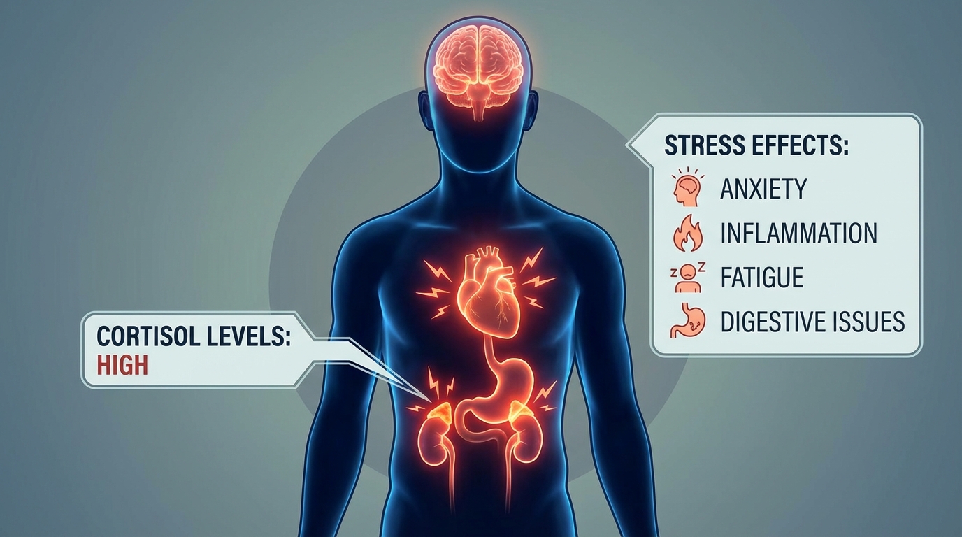 découvrez les signes révélateurs d'un taux de cortisol trop élevé et apprenez des méthodes efficaces pour rétablir votre équilibre hormonal et améliorer votre bien-être.